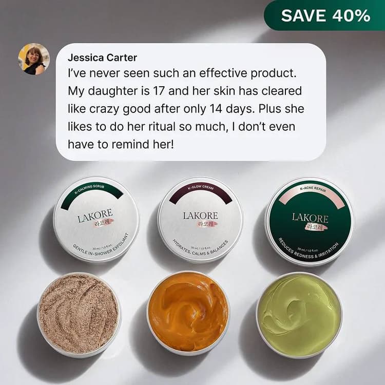 LAKORE Anti Acne K-Ritual testimonials and product